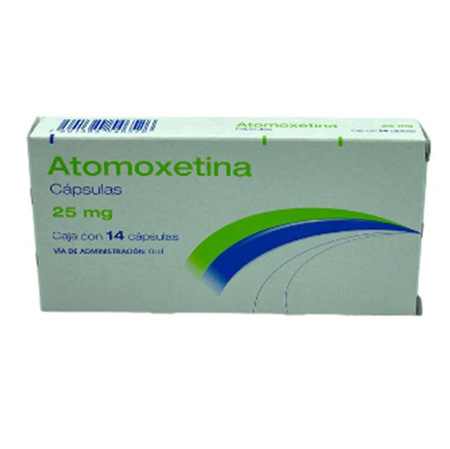Imagen de Atomoxetina 25Mg X 14 Cápsulas Psicofarma