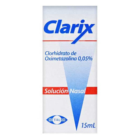 Imagen de Oximetazolina 0,05% Clarix Oftalmi Solución Nasal Gotas x 15 ml