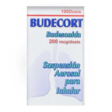 Imagen de Budecort 200mcg Suspensión Aerosol Para Inhalar 100 Dosis Oftalmi