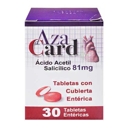 Imagen de Aza Card Tab 81 Mg X 30 Oftalmi
