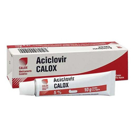 Imagen de Aciclovir 5% Crema Tópica 10 Gr Calox