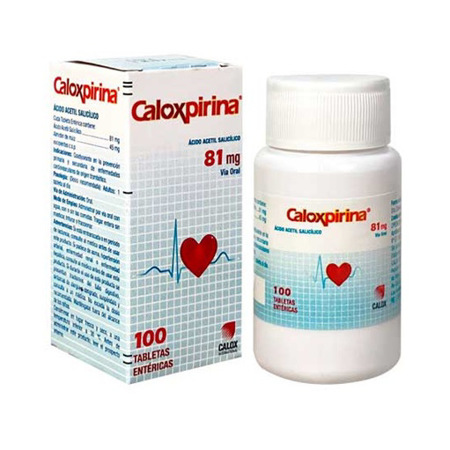 Imagen de Caloxpirina Enterica 81 Mg X 100 Tab