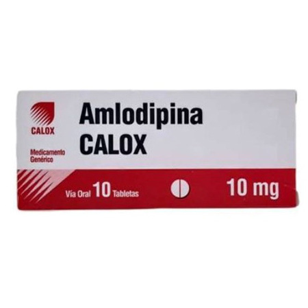 Imagen de Amlodipina Tab 10 Mg x 10 Calox