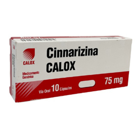 Imagen de Cinnarizina Cap 75 Mg X 10 Calox