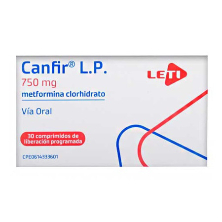 Imagen de Canfir L.P 750 Mg x 30 Comprimidos
