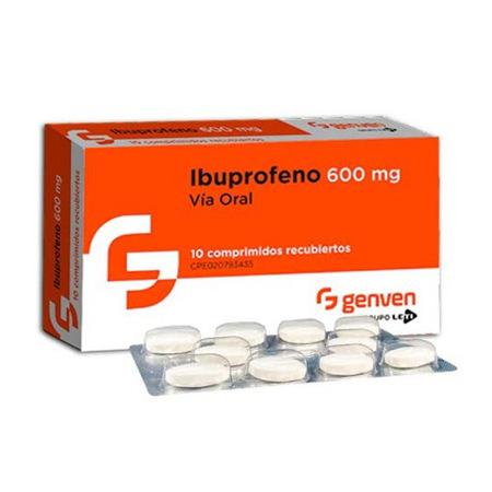 Imagen de Ibuprofeno Comprimido 600 Mg X10 Genven