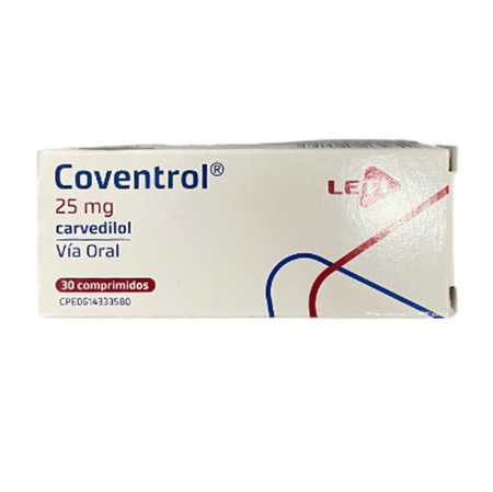 Imagen de Coventrol Tab 25 Mg X 30 Leti