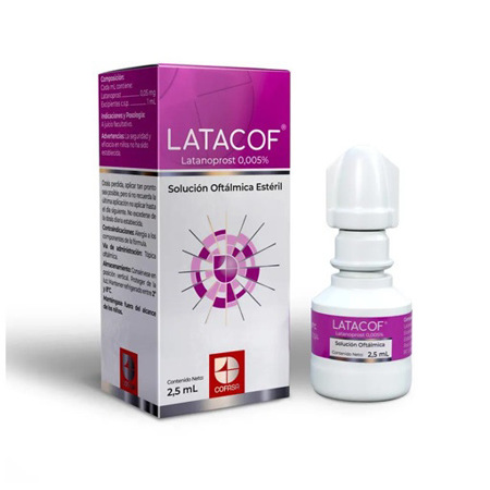 Imagen de Latanoprost 0,005% Latacof Cofasa Solución Oftálmica x 2,5 ml