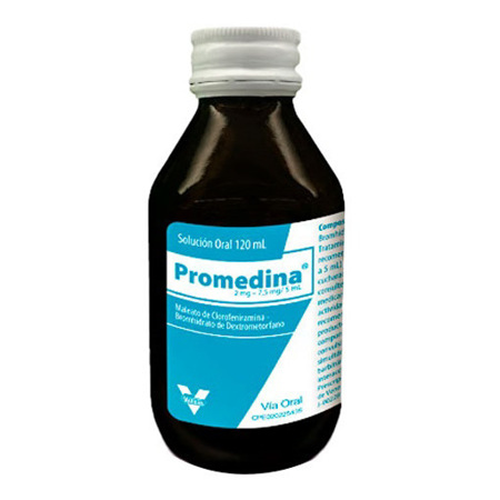 Imagen de Promedina 2 Mg-7,5/5 Ml Solución Oral 120 Ml
