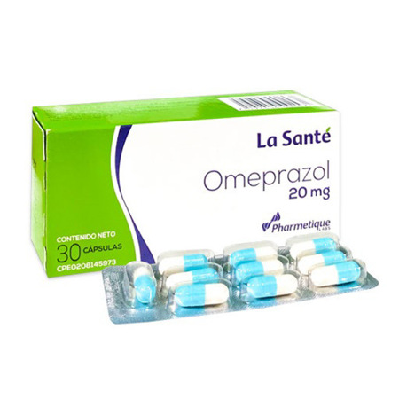 Imagen de Omeprazol 20 Mg 30 Capsula La Sante