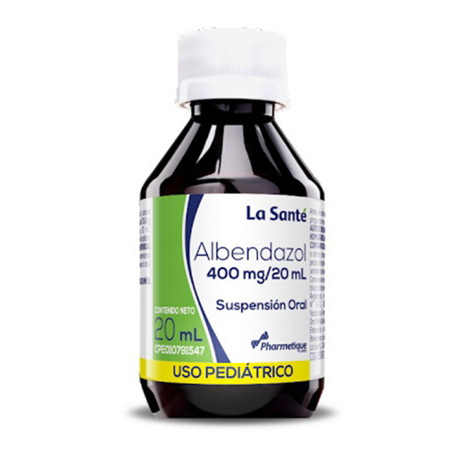 Imagen de Albendazol Suspension 400Mg x20 Ml Elter