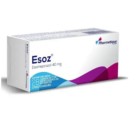 Imagen de Esomeprazol 40 mg Esoz  28 Tab Pharmetique Labs