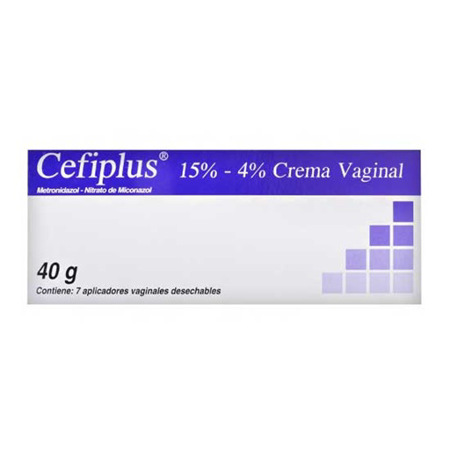 Imagen de Cefiplus 15% Crema Vaginal 40Gr