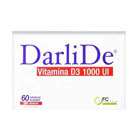 Imagen de Darlide Cap Bl S Azucar 1000 Ui X 60