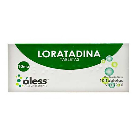Imagen de Loratadina Aless 10Mg x 10 Tab