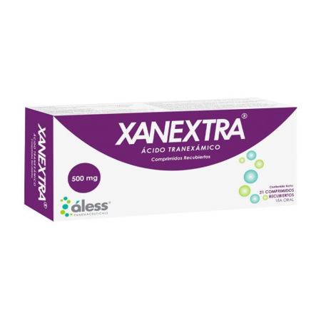 Imagen de Xanextra Comprimido Recubierto 500 Mg X21