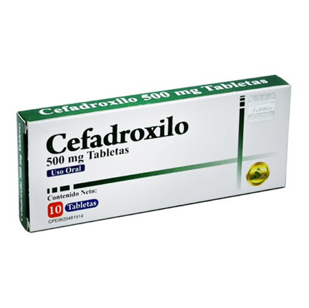 Imagen de Cefadroxilo 500 mg DAC x 10 Tableta