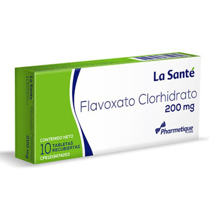 Imagen de Flavoxato Tab 200 Mg X 10 La Sante