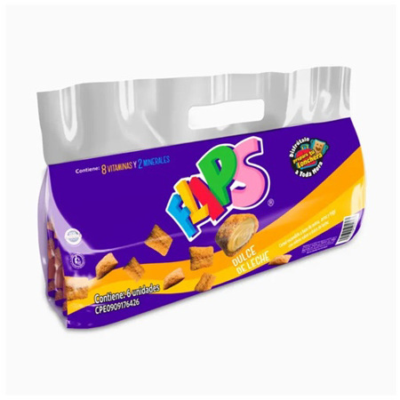 Imagen de Cereal Flips Dulce De Leche 6 x 28 Gr
