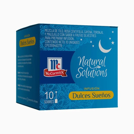 Imagen de Te Natural Solutions Dulce Sueños  McCormick 10 Und