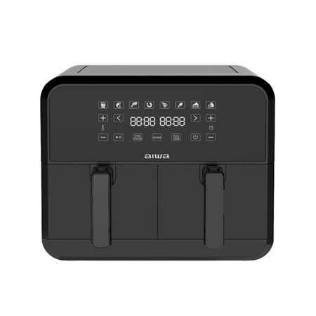Imagen de Freidora De Aire Con Doble Compartimiento Aiwa 8L Serie: AWHAFT8001