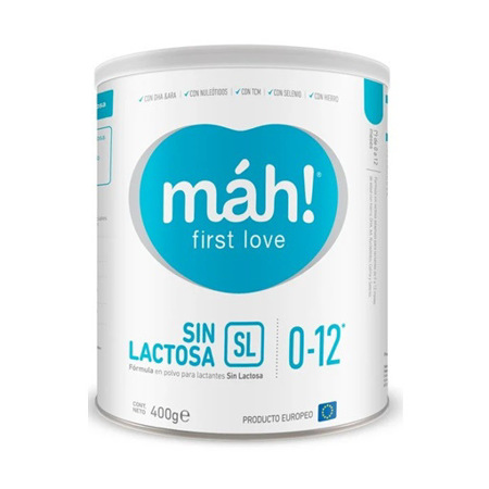 Imagen de Formula Láctea MAH Sin Lactosa 0-12Meses 400Gr