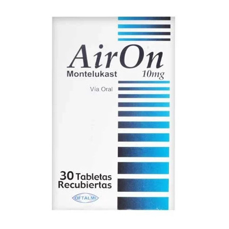 Imagen de Airon Montelukast 10Mg X 30 Tabletas Oftalmi