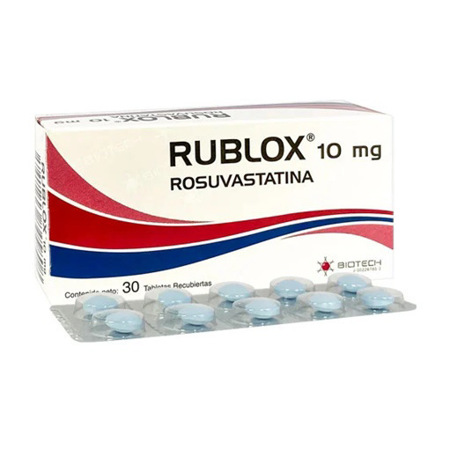 Imagen de Rublox 10 Mg X 30 Tableta Recubierta