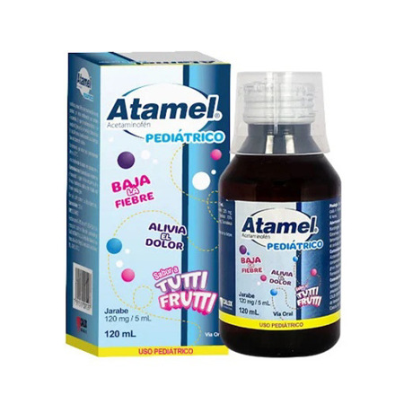 Imagen de Atamel Pediátrico Jarabe 120Mg/5Ml x 120Ml