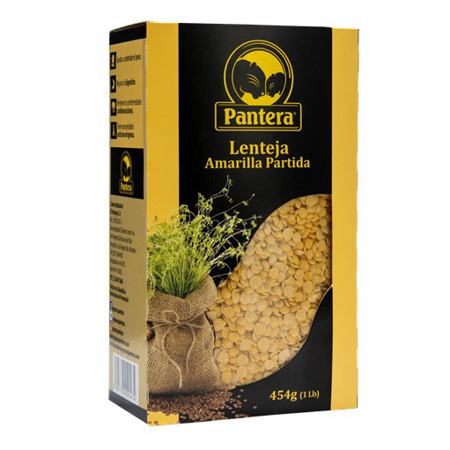 Imagen de Lenteja Amarilla Partida Pantera 454 Gr