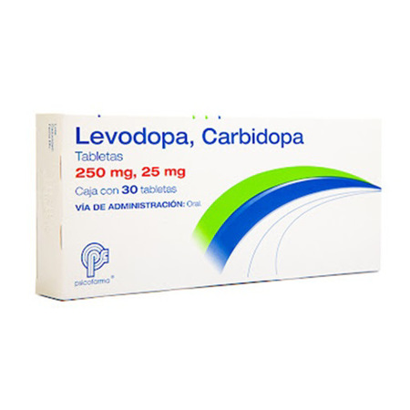 Imagen de Levodopa-Carbidopa Tab 250-25Mg X 30