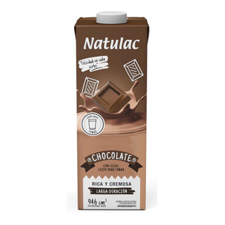 Imagen de Bebida Achocolatada Natulac 946 Ml