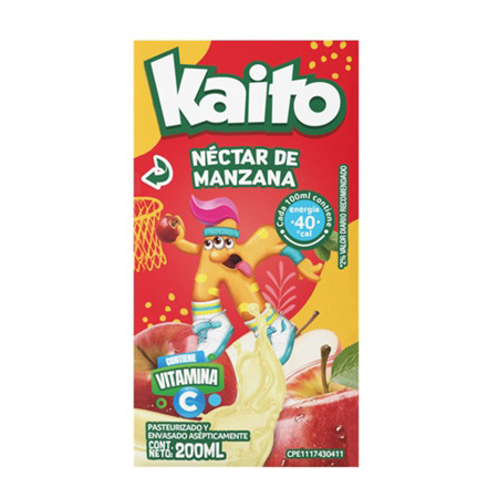 Imagen de Jugo De Manzana Kaito 200 Ml