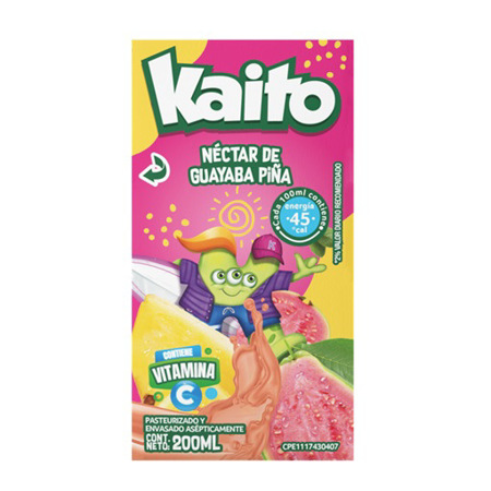 Imagen de Jugo De Guayaba Y Piña Kaito 200 Ml