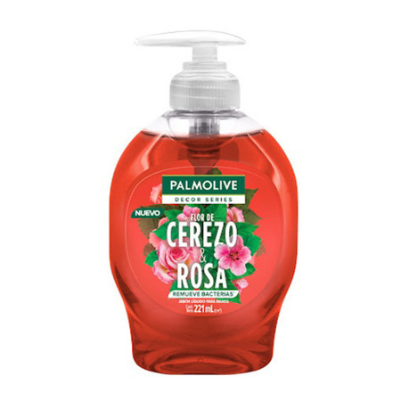 Imagen de Jabón Liquido Palmolive Flor De Cerezo Y Rosas 221 Ml