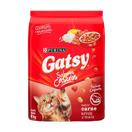 Imagen de Alimento Para Gato Gatsy Carnearroz 8 Kg
