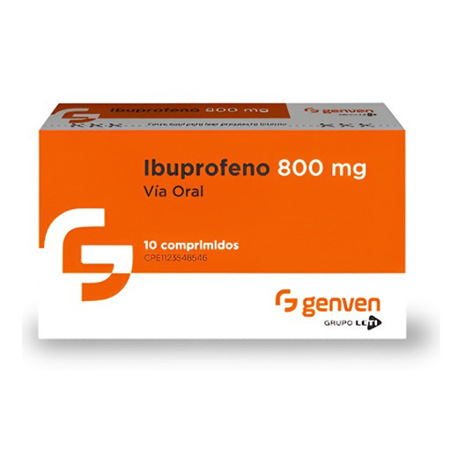 Imagen de Ibuprofeno Comprimido 800 Mg X10 Genven