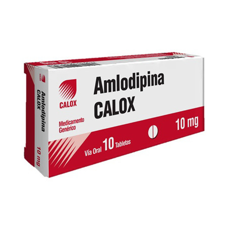 Imagen de Amlodipina Tab 10 Mg x 10 Calox