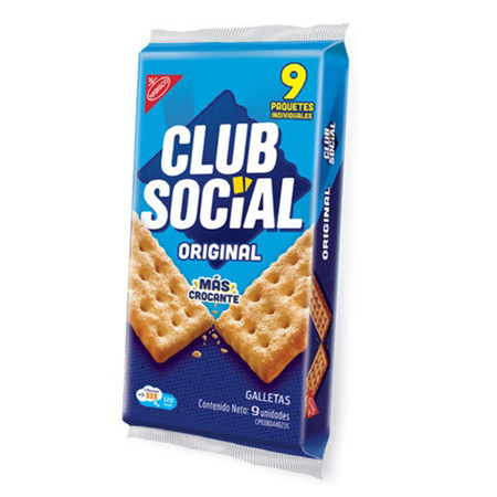 Imagen de Galleta Cracker Club Social 9 Und 234Gr
