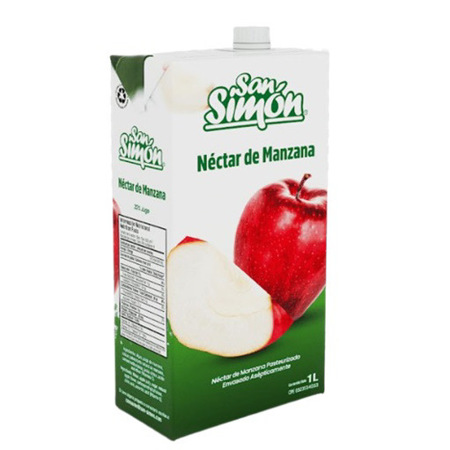 Imagen de Jugo de Manzana San Simón 1L