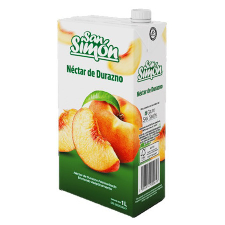 Imagen de Jugo de Durazno San Simón 1L