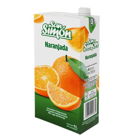 Imagen de Jugo de Naranja San Simón 1L