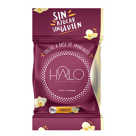 Imagen de Oblea De Amaranto Halo Vainilla 60g
