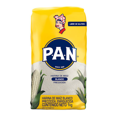 Imagen de Harina De Maíz Pan Blanca Libre de Gluten 1K