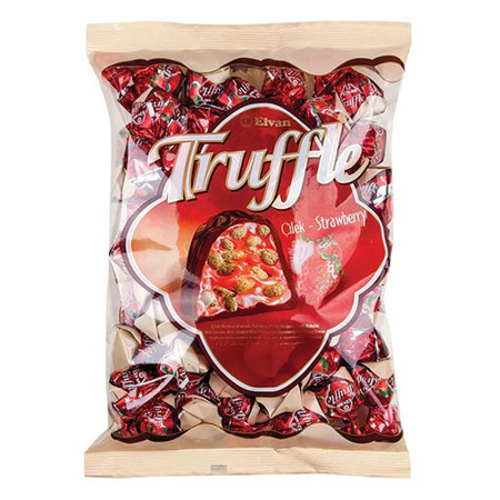 Imagen de Bombon Elvan Truffle Strawberry 500g