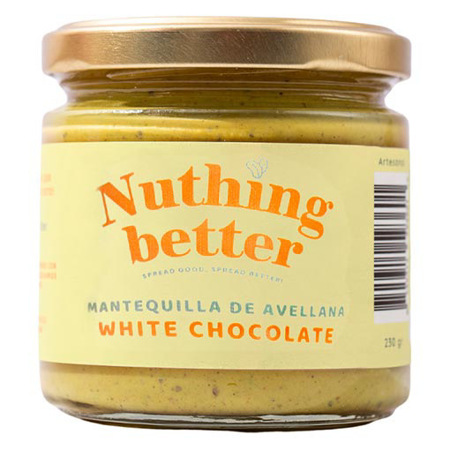 Imagen de Mantequilla De Avellana Nuthing Better White Chocolate 230g