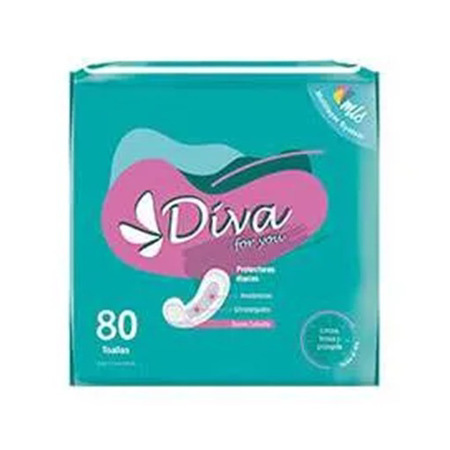 Imagen de Protector Diario Diva 80 Und