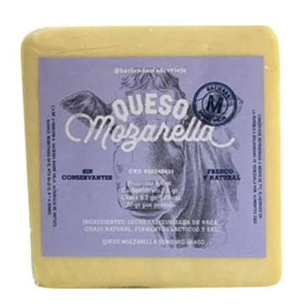 Imagen de Queso Mozzarella Hacienda Madre Vieja 500gr