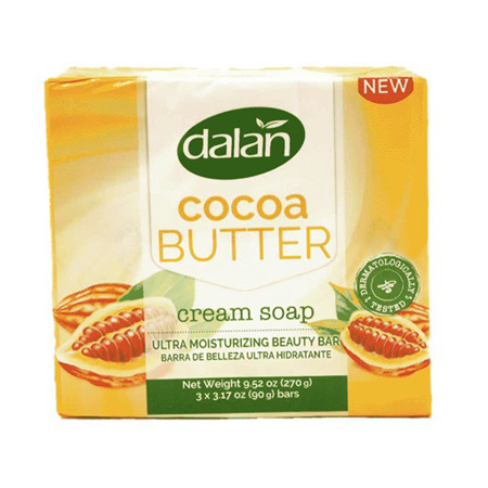 Imagen de Jabon Barra Dalan Cream Cocoa Butter 90g 3 Und