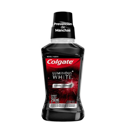 Imagen de Enjuague Bucal Colgate Luminous White Charcoal 250ml